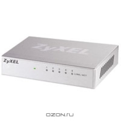    ZyXEL (GS-105B V2) Gigabit Switch ( 5UTP 10/100Mbps/1000Mbps)
