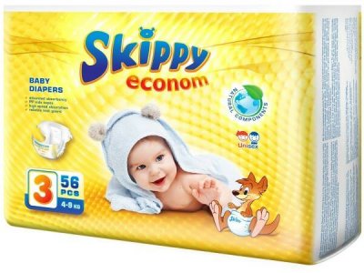   Skippy  Econom 3 (4-9 ), 56 .