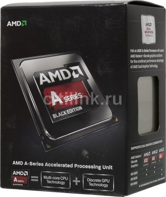    AMD A10 X4 6790 Socket-FM2 (AD679KWOHLBOX) (4.0/4.3/4000/4Mb/Radeon HD 8670D) Box