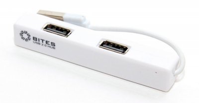    USB 2.0 5bites HB24-204WH 4 ports White