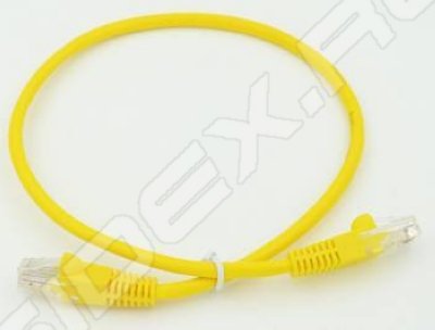       Patchcord molded 5E Copper 0.5m Yellow