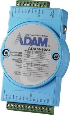    Advantech ADAM-6024-A1E 12-Channel Isolated Universal I/O Modbus TCP Module