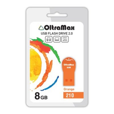    8Gb - OltraMax 210 OM-8GB-210-Orange