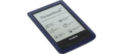     PocketBook 640 (Dark Blue) (6",mono,800x600,4Gb,FB2/PDF/DJVU/EPUB/DOC/TCR/JPG,WiFi
