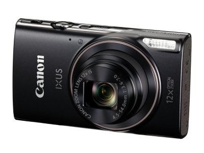    Canon IXUS 275 HS (Black) (20.2Mpx, 25-300mm, 12x, F3.6-7,0, JPG,SDXC, 3.0", USB2.0, AV, HDMI