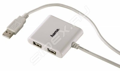    USB 2.0 Hama Square14(39874)  4 