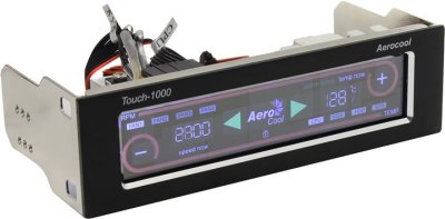   Aerocool (Touch-1000) (5.25", 4-ch FanSpeed Controller, touch screen)