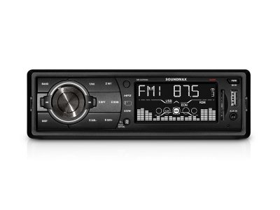    Soundmax SM-CCR3044  USB MP3 FM RDS SD MMC 1DIN 4x45  