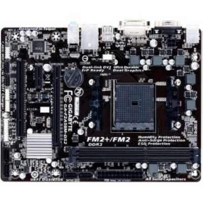     Gigabyte AMD A58 FM2+ DDR3 ( GA-F2A58M-DS2 ) mATX, RTL