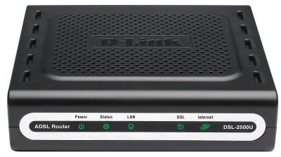    D-Link DSL-2500U/BA/D4 ADSL/ADSL2/ADSL2+ Router with splitter (AnnexA)