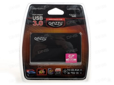   Ext All-In-One Ginzzu GR-336B USB 3.0