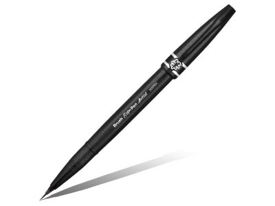    Pentel Brush Sign Pen Artist Ultra-Fine Black SESF30C-A