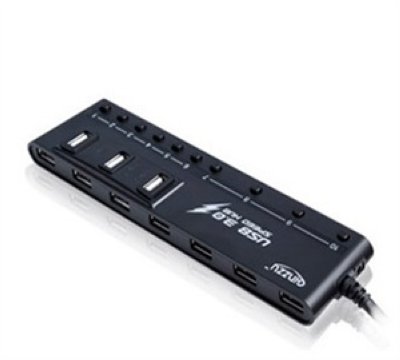    USB Ginzzu GR-380UAB 10   6xUSB2.0 + 4xUSB3.0   