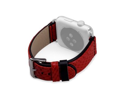     The Core Leather Band  APPLE Watch 42mm AWST42L Red