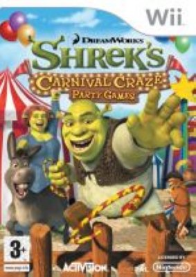     Nintendo Wii Shrek Carnival Craze