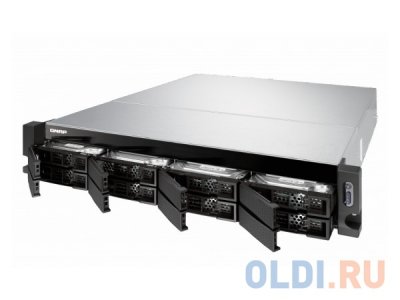     QNAP TS-863U-RP-4G  RAID-, 8   HDD,  
