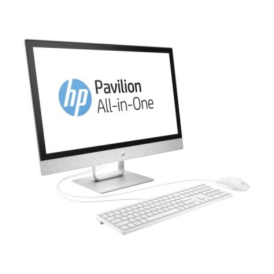    HP Pavilion AIO 24-x003ur White 2MJ54EA (Intel Core i3-7100T 3.4 GHz/4096Mb/1000Gb + 16Gb S