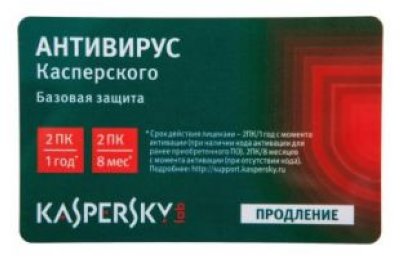     Kaspersky Anti-Virus 2016 Russian Edition. 2-Desktop 1 year Renewal Card (KL1167ROBF