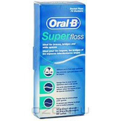     "Oral-B Super Floss", 50 