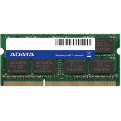     SO-DIMM DDR-III A-DATA 2Gb 1600Mhz PC-12800 (AD3S1600X2G11-B)