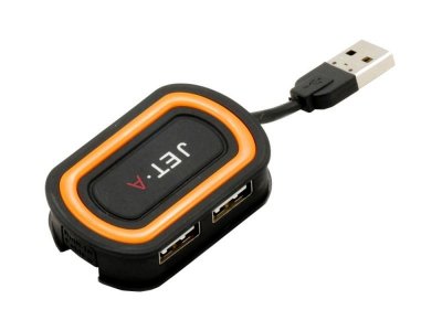   USB- Jet.A JA-UH9 Quattra ( 4  USB 2.0,  )