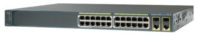   Cisco WS-C2960R+24PC-L  Catalyst 2960 Plus 24 10/100 PoE + 2 T/SFP LAN Base