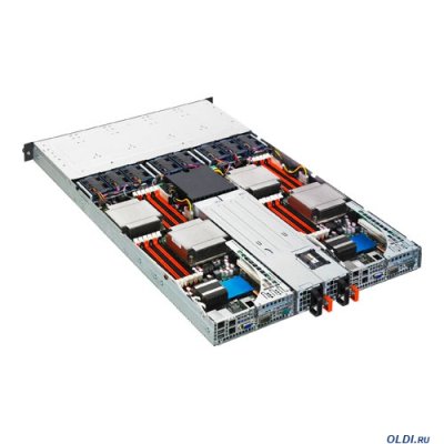     ASUS RS704D-E6/P (1U Twin 2xS1366, i5520, 12*DDR3, SVGA, 4*HS 2,5" SAS/SATA, RAI