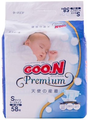    Goo.N Premium S 4-8  58  4902011744989