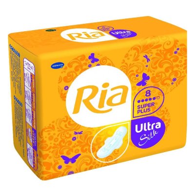    Hartmann Ria Ultra Silk Sanitary Towels Ultra Super Plus 7131096 8 
