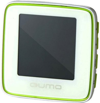   4Gb  Qumo Boxon Sport White-Green MP3 flash