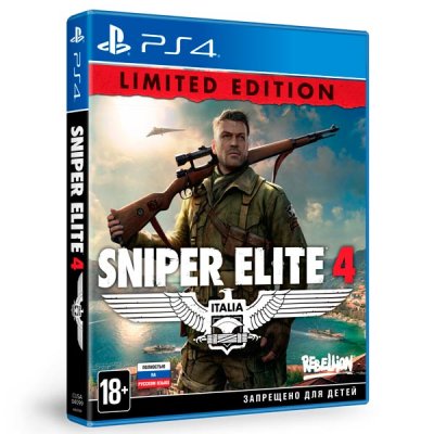     PS4  Sniper Elite 4 Limited Edition