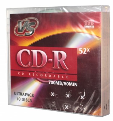    VS CD-R 80 52x Ultrapack/10