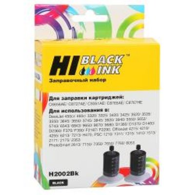     Hi-Black  HP [H2002Bk] C9351AE/C8765HE/C8767HE, 2x20ml, black