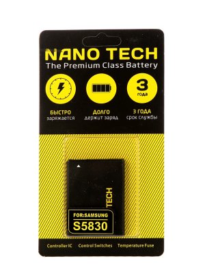    Nano Tech ( EB494358VU) 1350mAh  Samsung S5830/S5670/S6102