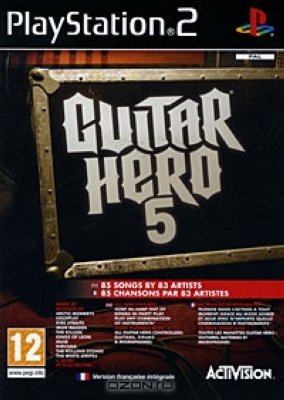     Nintendo Wii Guitar Hero 5