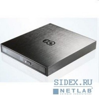     3Q OptiQ DVD RW Slim External (3QODD-T104H-TB08), USB 2.0, Black (Retail)
