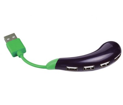    USB Iconik USB 4 ports HUB-EGGPLT-4