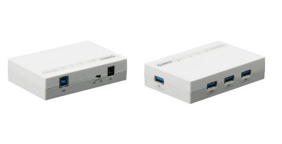    USB Orico H4988-U3-WH 3-Ports White