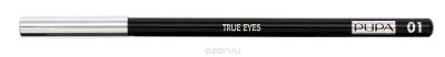      Pupa True Eyes Pencils, 1,4 , 01 Extrablack