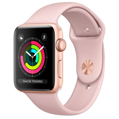   - Apple Watch S3 Sport 42mm Gl Al/Pink SandBand MQL22RU/A