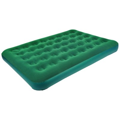     RELAX Flocked air Bed DOUBLE     191x137x22, 