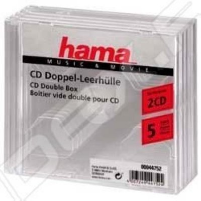    Hama H-44752 Jewel Case  2xCD 5  ()