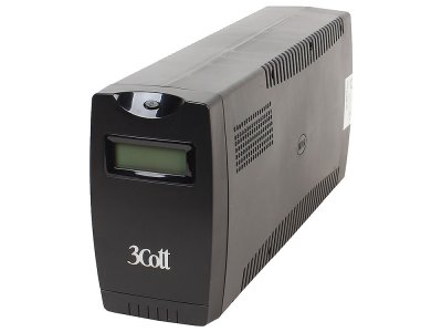    3Cott Smart 1000VA/600W Display,USB,AVR,RJ11 (4+2 IEC)