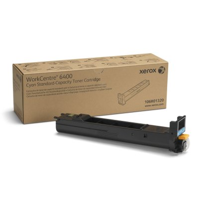   106R01320  Xerox WorkCentre 6400 Cyan Standard Capacity Toner Cartridge (8000 Pages)