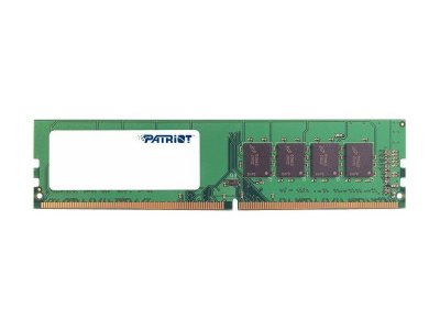     Patriot Memory DDR4 DIMM 2400MHz PC4-19200 - 4Gb PSD44G240082