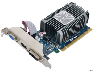    2Gb (PCI-E) Inno3D GT630 c CUDA (GFGT630, GDDR3, 64 bit, HDCP, VGA, DVI, HDMI, Retail)