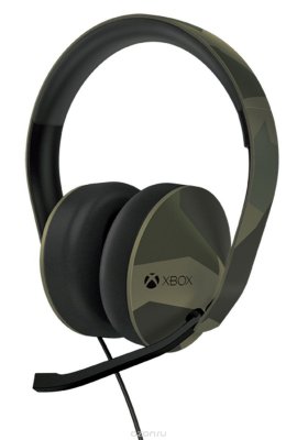   Xbox One Stereo Headset Green Camo  