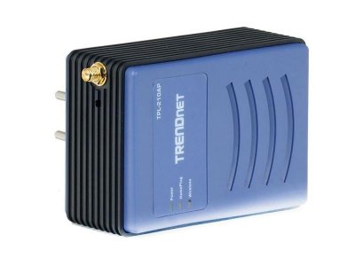     TRENDnet TPL-210AP Powerline LAN 84 Mbps 802.11g 54 Mbps 14,5 dBm