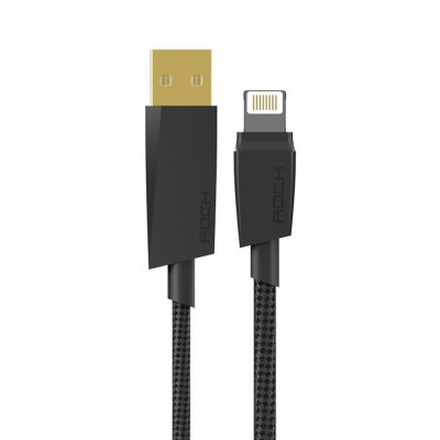     ROCK MFI USB-Lightning RCB0401 Black
