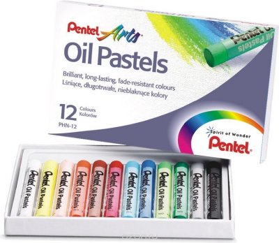     Pentel "Oil Pastels", 12 
